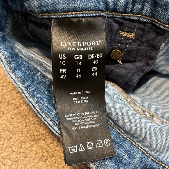 Liverpool The Ankle Skinny Mid Rise Pull On Jeans - Picture 7 of 9